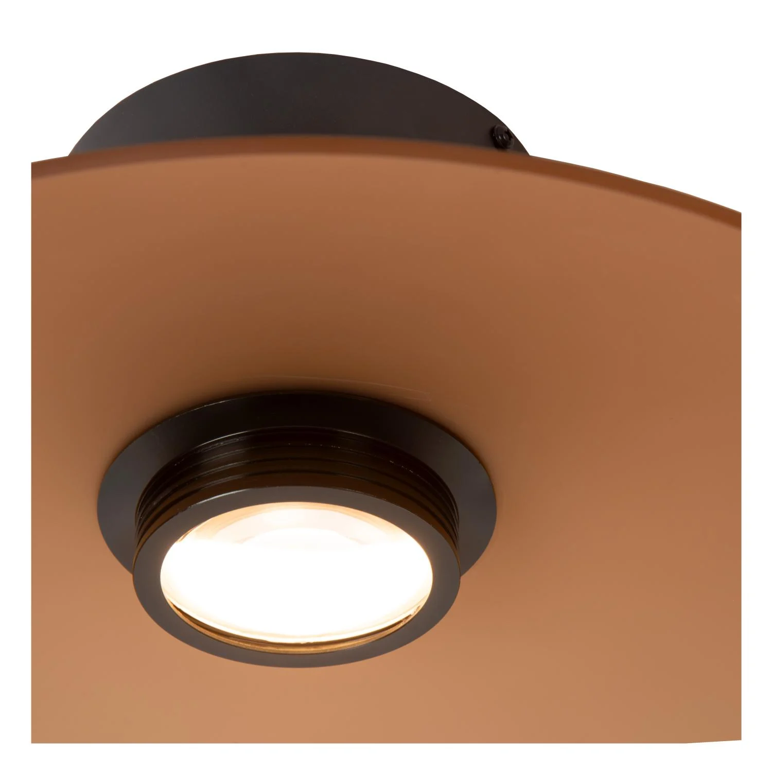 Lucide MENGA - Zapustenu00e9 stropnu00e9 svetlo - u00d8 40 cm - LED tlmenu00e9 - 1x11W 2700K - jantu00e1rovu00e9 | Pru00e9miovu00e9