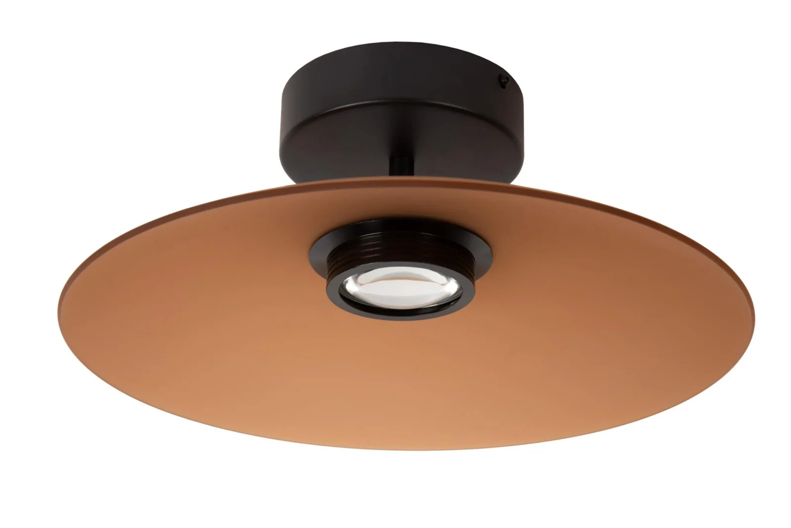 Lucide MENGA - Zapustenu00e9 stropnu00e9 svetlo - u00d8 40 cm - LED tlmenu00e9 - 1x11W 2700K - jantu00e1rovu00e9 | Pru00e9miovu00e9