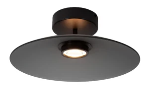 Lucide MENGA - Zapustenu00e9 stropnu00e9 svetlo - u00d8 40 cm - LED stmenu00e9. - 1x11W 2700K - dymovu00e1 sivu00e1 | Pru00e9miovu00e9