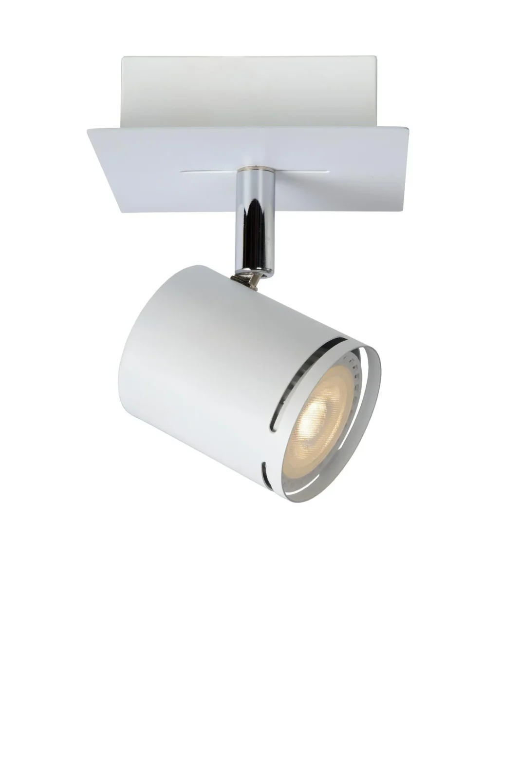 Lucide RILOU - Stropnu00e9 reflektory - LED tlmenu00e9. - GU10 - 1x5W 3000K - biela