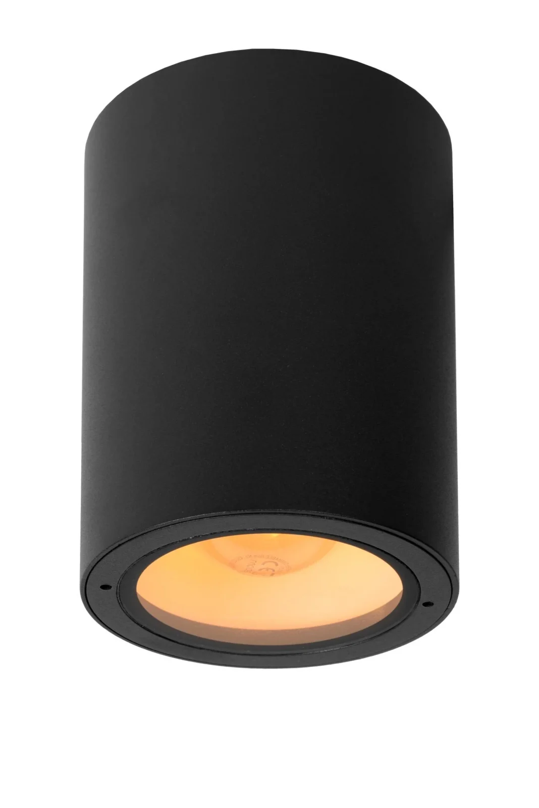 Lucide VOLANTIS - Stropnu00e9 reflektory Vnu00fatornu00e9/vonkaju0161ie - u00d8 10,8 cm - 1xE27 - IP54 - u010cierna