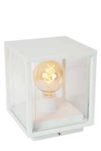 Lucide CLAIRE - Svetlo stu013apika - 1xE27 - IP54 - biele