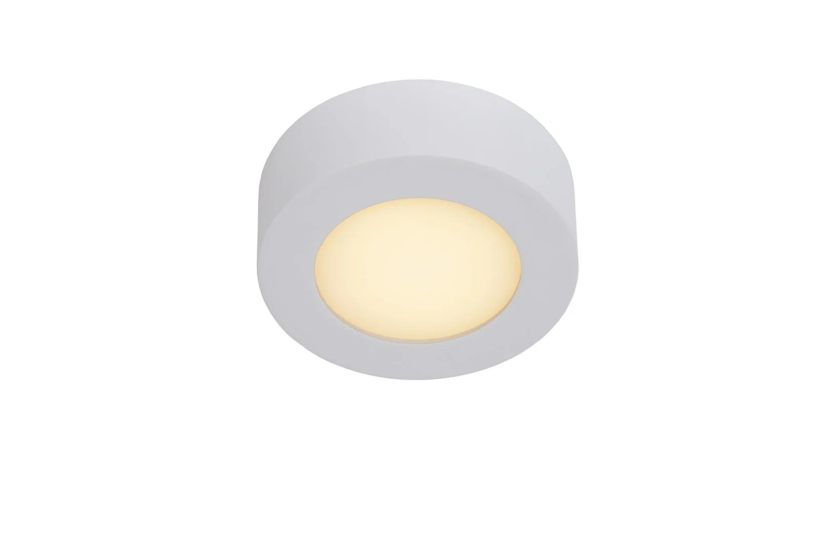 Lucide BRICE-LED - zapustenu00e9 stropnu00e9 svetlo Ku00fapeu013eu0148a - u00d8 11,7 cm - LED tlmenu00e1 - 1x8W 3000K - IP44 - biela