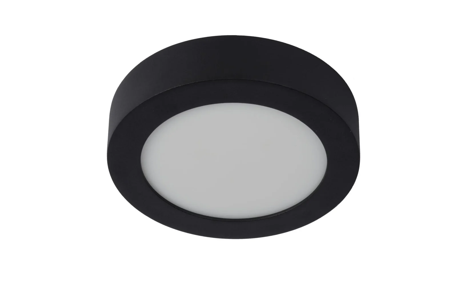 Lucide BRICE-LED - Spu00fau0161u0165acie stropnu00e9 svetlo Ku00fapeu013eu0148a - u00d8 18 cm - LED stmievanu00e1. - 1x12W 3000K - IP44 - u010dierna