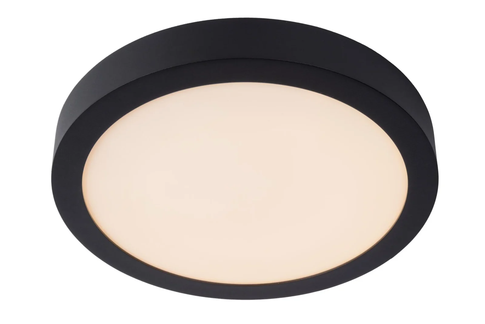 Lucide BRICE-LED - Spu00fau0161u0165acie stropnu00e9 svetlo Ku00fapeu013eu0148a - u00d8 30 cm - LED tlmenu00e1 - 1x30W 3000K - IP44 - u010dierna