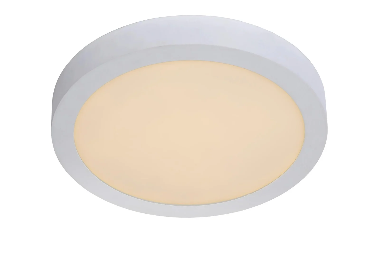 Lucide BRICE-LED - Spu00fau0161u0165acie stropnu00e9 svetlo Ku00fapeu013eu0148a - u00d8 30 cm - LED tlmenu00e9. - 1x30W 3000K - IP44 - biela