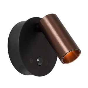 Lucide TONI - Nabu00edjateu013enu00fd nu00e1stennu00fd reflektor / nu00e1stennu00e9 svetlo - batu00e9riovu00fd balu00edk - 8,1 cm - LED tlmenu00fd - CCT - 1x2W 2700K/4000K - pohybovu00fd senzor (deaktivovateu013enu00fd) - magneticku00fd - ku00e1va