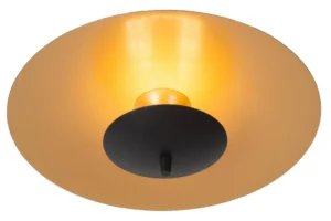 Lucide VULCAN - Zapustenu00e9 stropnu00e9 svetlo - u00d8 35 cm - LED tlmenu00e9 - 1x9W 3000K - u010dierne