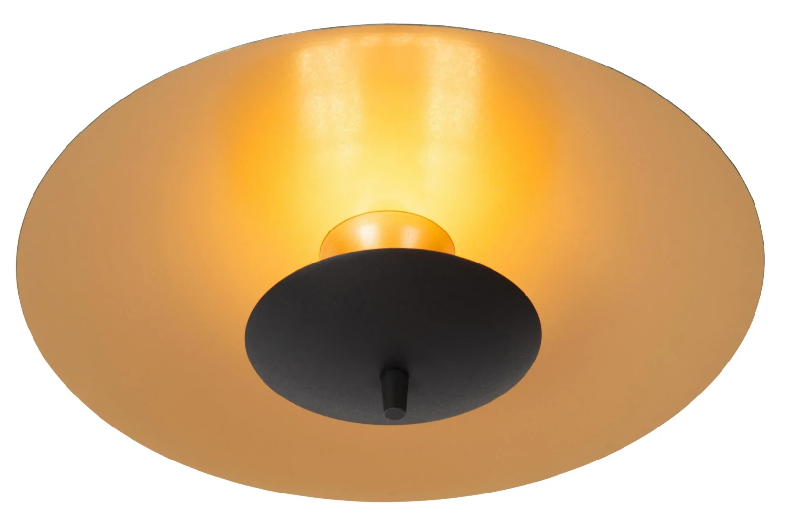 Lucide VULCAN - Zapustenu00e9 stropnu00e9 svetlo - u00d8 35 cm - LED tlmenu00e9 - 1x9W 3000K - u010dierne