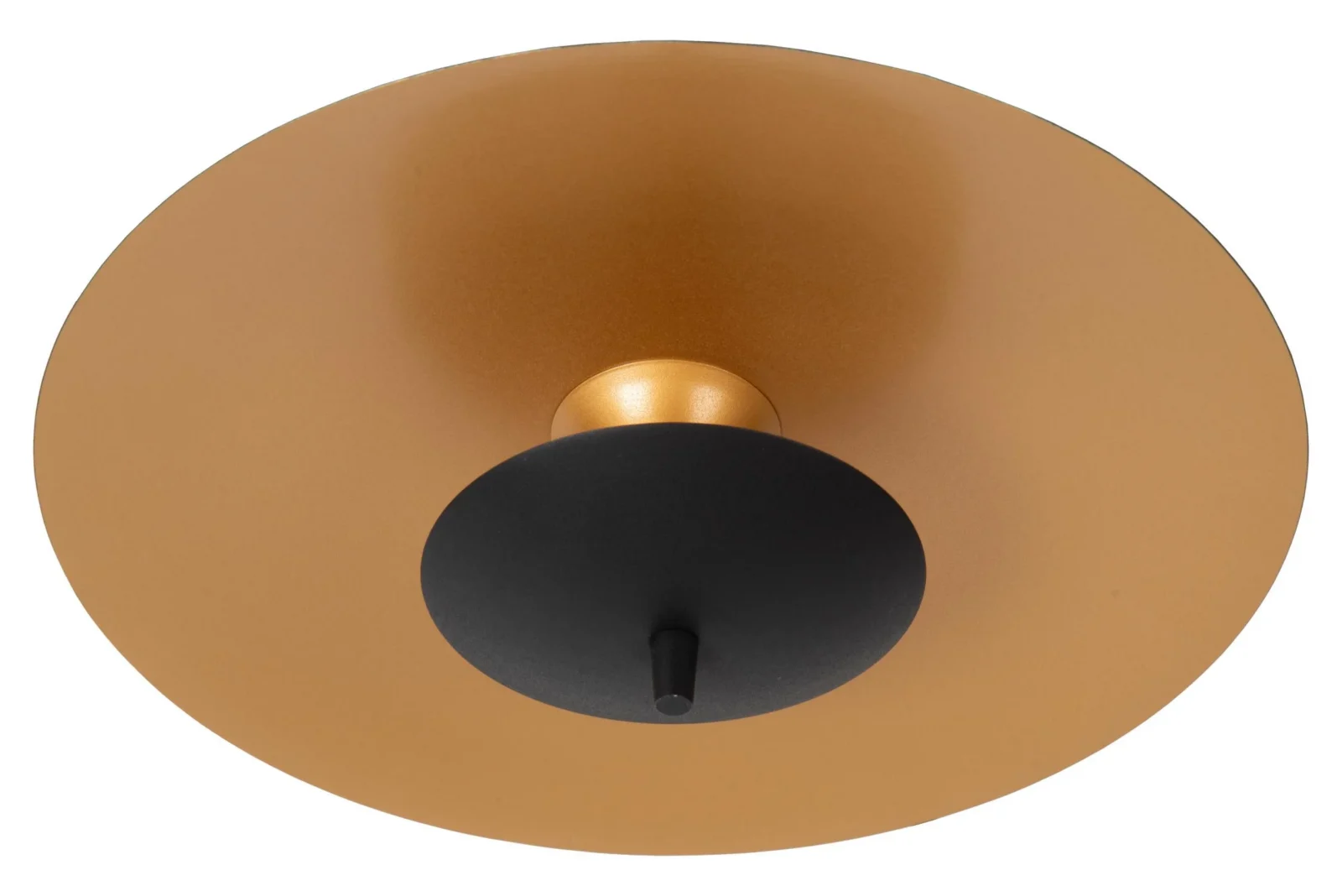 Lucide VULCAN - Zapustenu00e9 stropnu00e9 svetlo - u00d8 35 cm - LED tlmenu00e9 - 1x9W 3000K - u010dierne