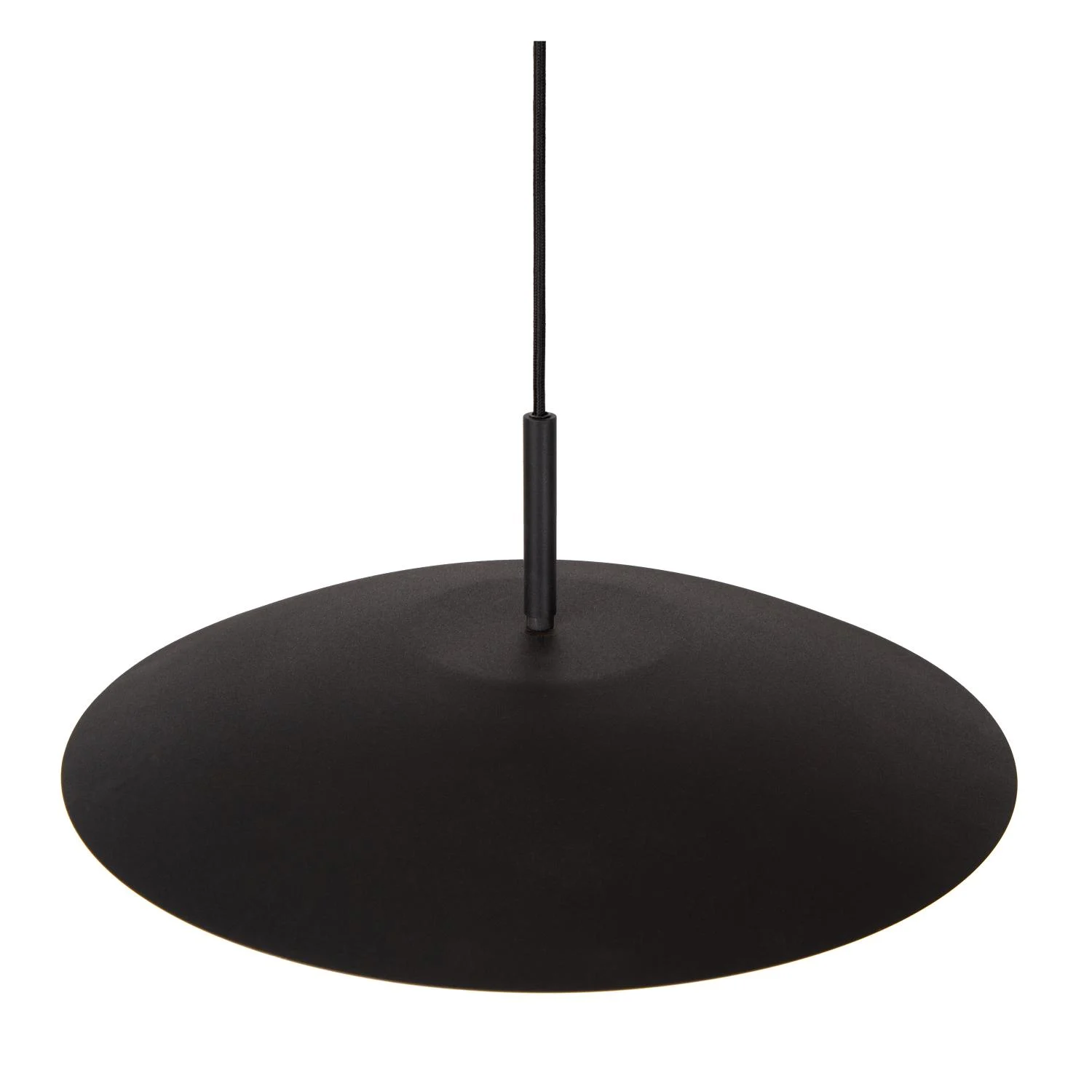 Lucide VULCAN - Zu00e1vesnu00e9 svetlo - u00d8 47 cm - LED tlmenu00e9 - 1x9W 3000K - u010dierne