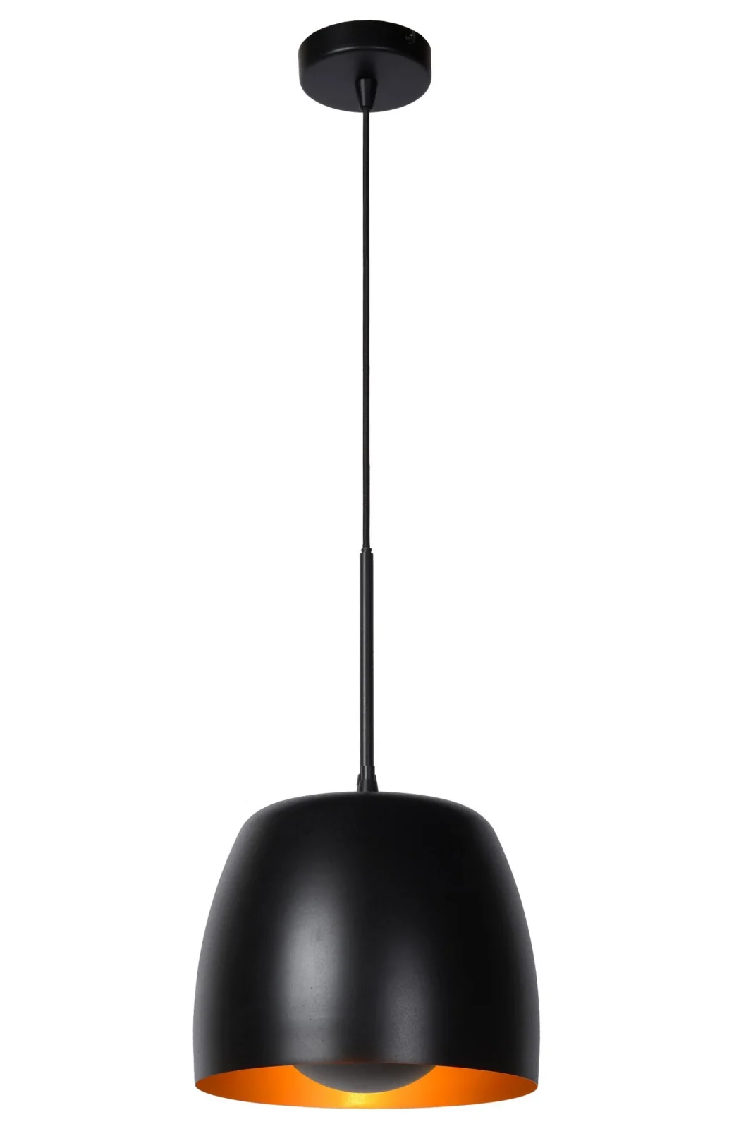 Lucide NOLAN - zu00e1vesnu00e9 svetlo - u00d8 24 cm - 1xE27 - u010dierna