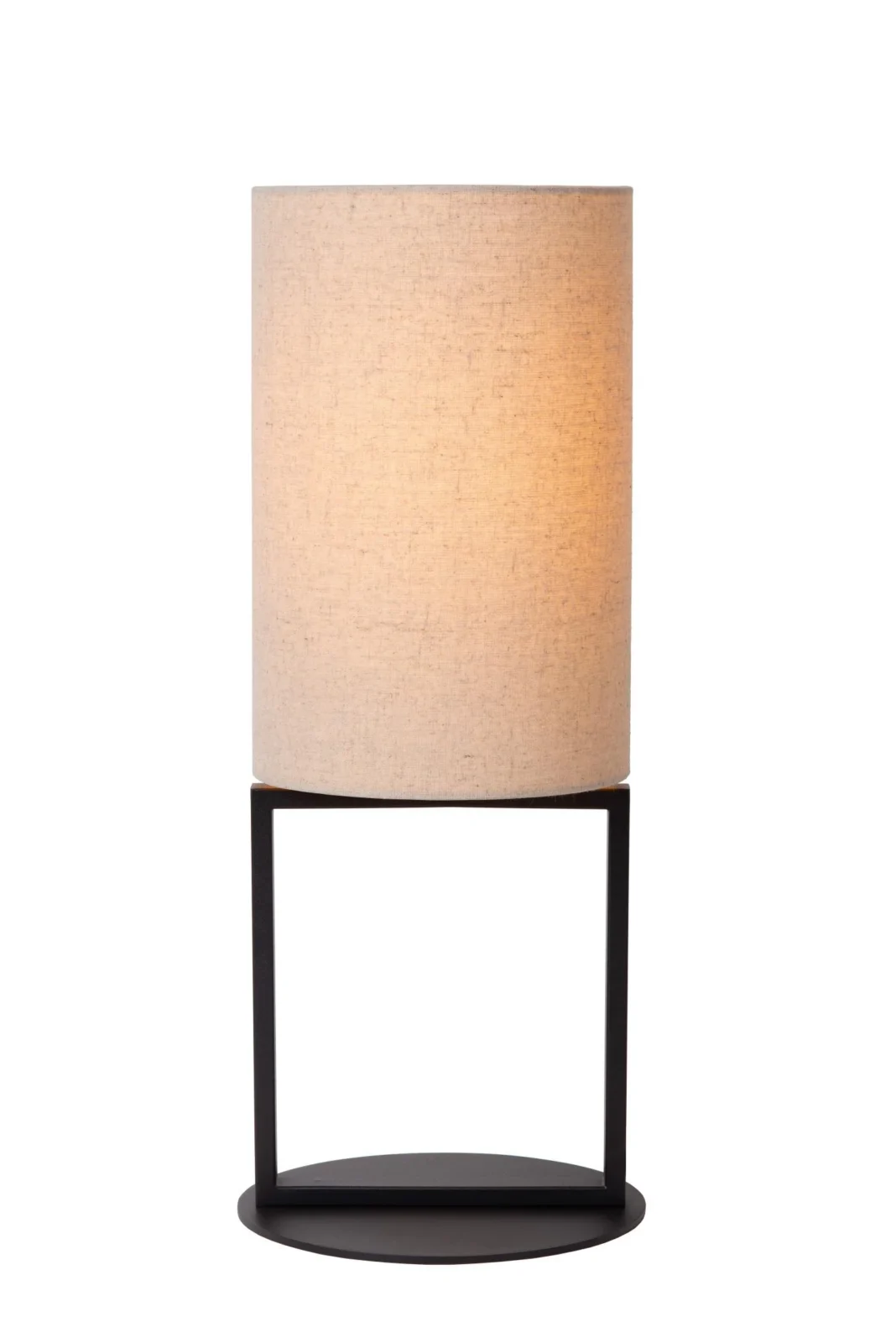 Lucide HERMAN - Stolnu00e1 lampa - u00d8 20 cm - 1xE27 - Kru00e9movu00e1