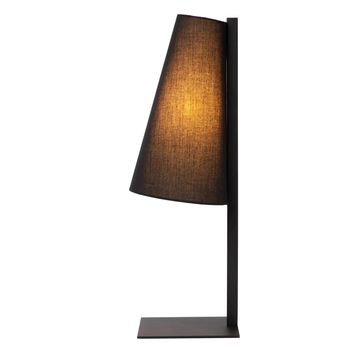 Lucide GREGORY - Stolnu00e1 lampa - 1xE27 - u010cierna