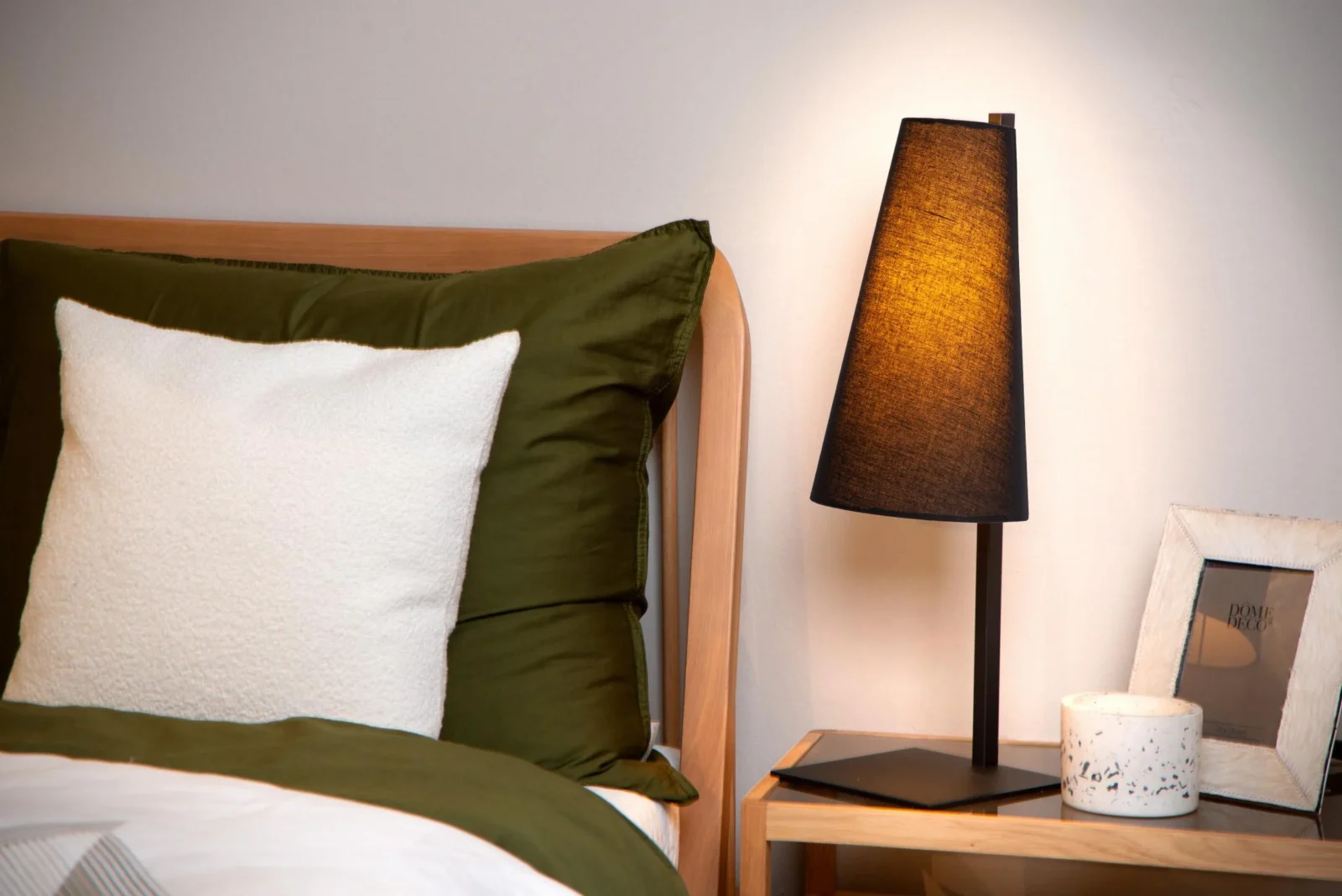 Lucide GREGORY - Stolnu00e1 lampa - 1xE27 - u010cierna