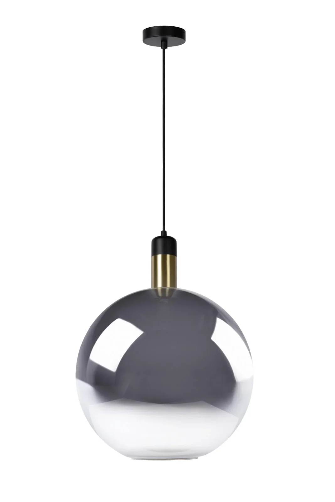 Lucide JULIUS - Zu00e1vesnu00e9 svetlo - u00d8 40 cm - 1xE27 - Smoke Grey