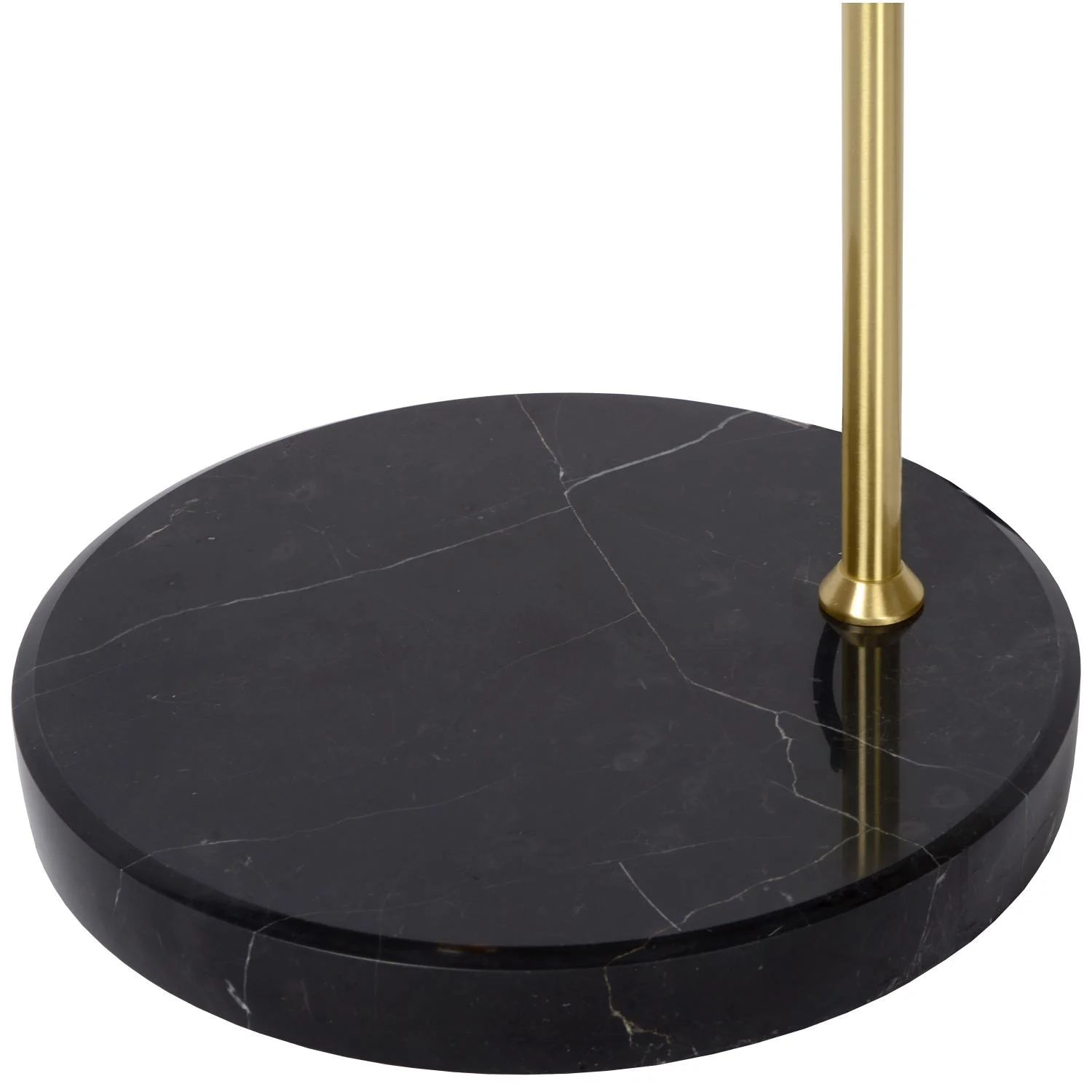 Lucide JULIUS - Stojaca lampa - u00d8 28 cm - 1xE27 - Smoke Grey