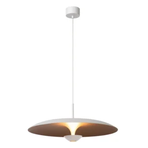 Lucide KENNETH - zu00e1vesnu00e9 svetlo - u00d8 60 cm - LED stmievanu00e9. - 1x16W 2700K - biela | Pru00e9miovu00e9