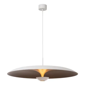 Lucide KENNETH - zu00e1vesnu00e9 svetlo - u00d8 80 cm - LED tlmenu00e9 - 1x22W 2700K - biela | Pru00e9miovu00e9
