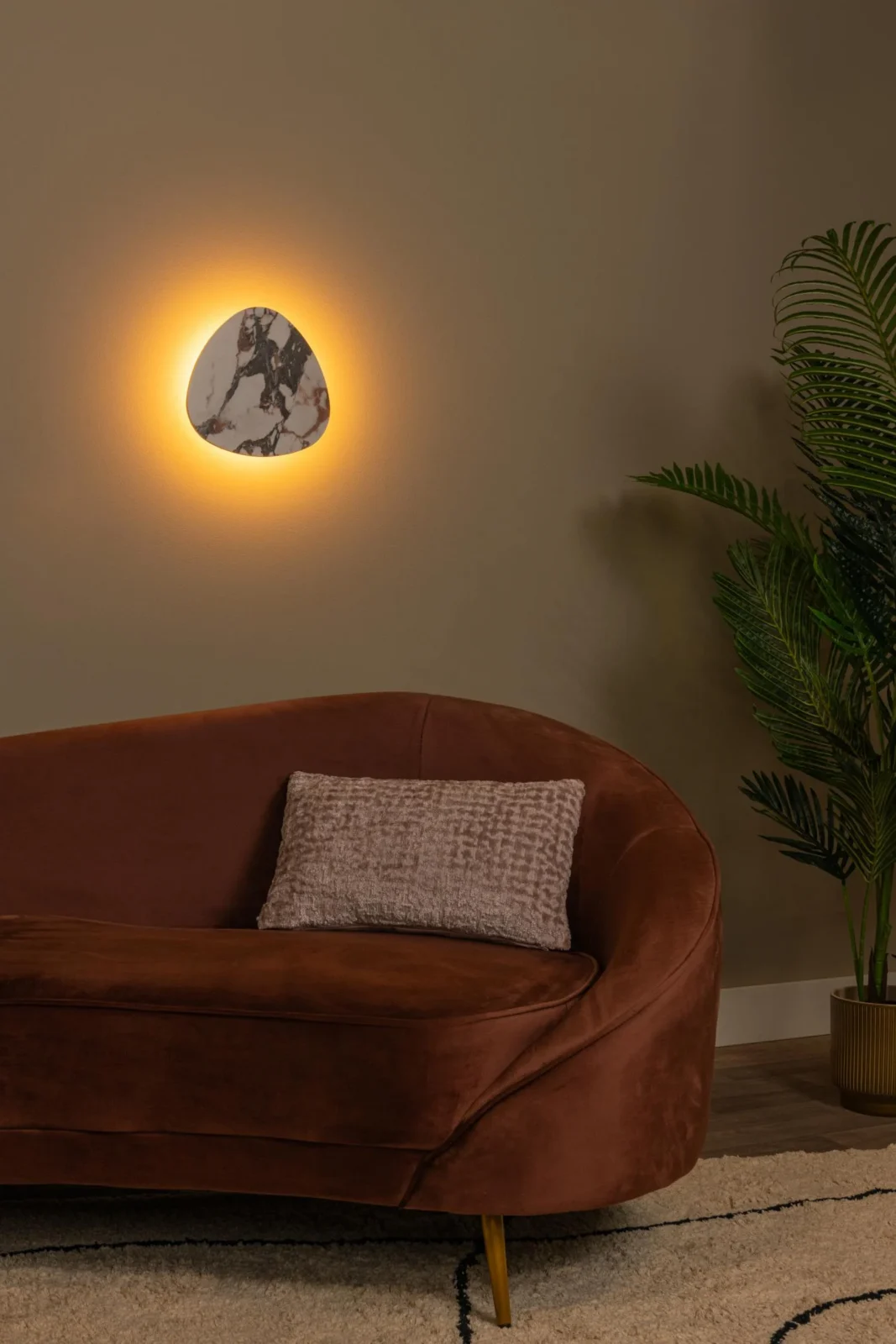 Lucide KAMIEN - Nu00e1stennu00e9 svetlo - LED - 1x11W 2700K - biela | Pru00e9miovu00e9