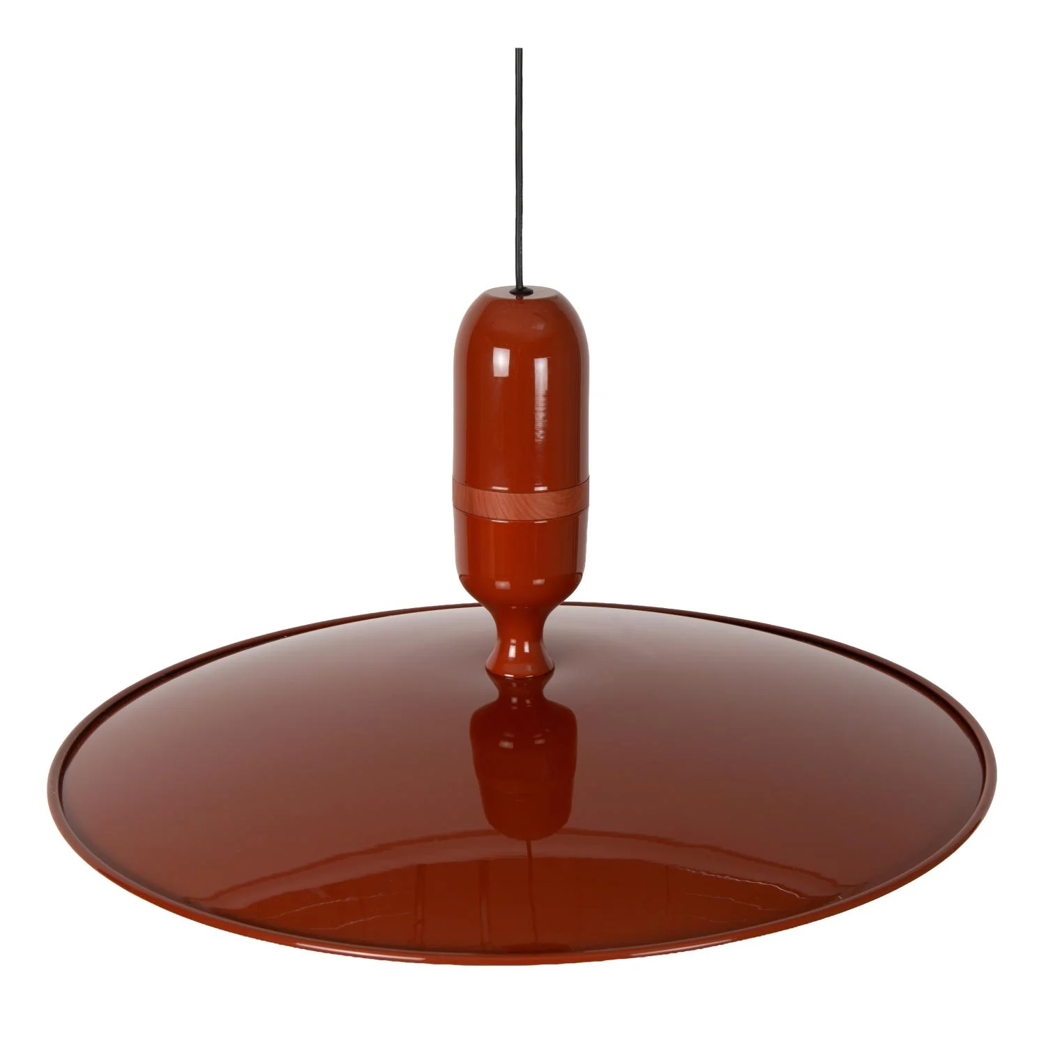 Lucide JOSEFINE - Pendant light - u00d8 47 cm - LED Dim. - CCT - 1x11W 2200K/3000K - Terracotta - Vibes