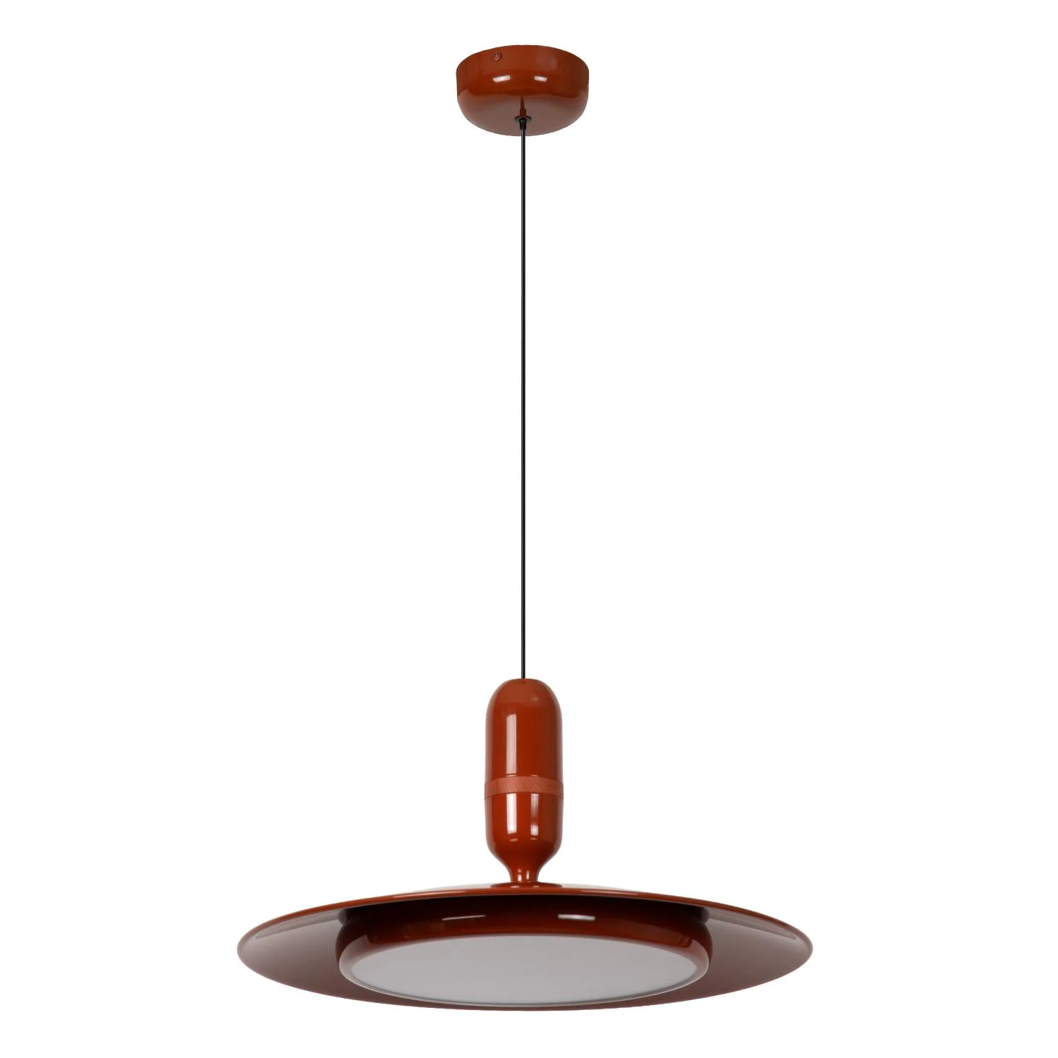 Lucide JOSEFINE - Pendant light - u00d8 47 cm - LED Dim. - CCT - 1x11W 2200K/3000K - Terracotta - Vibes