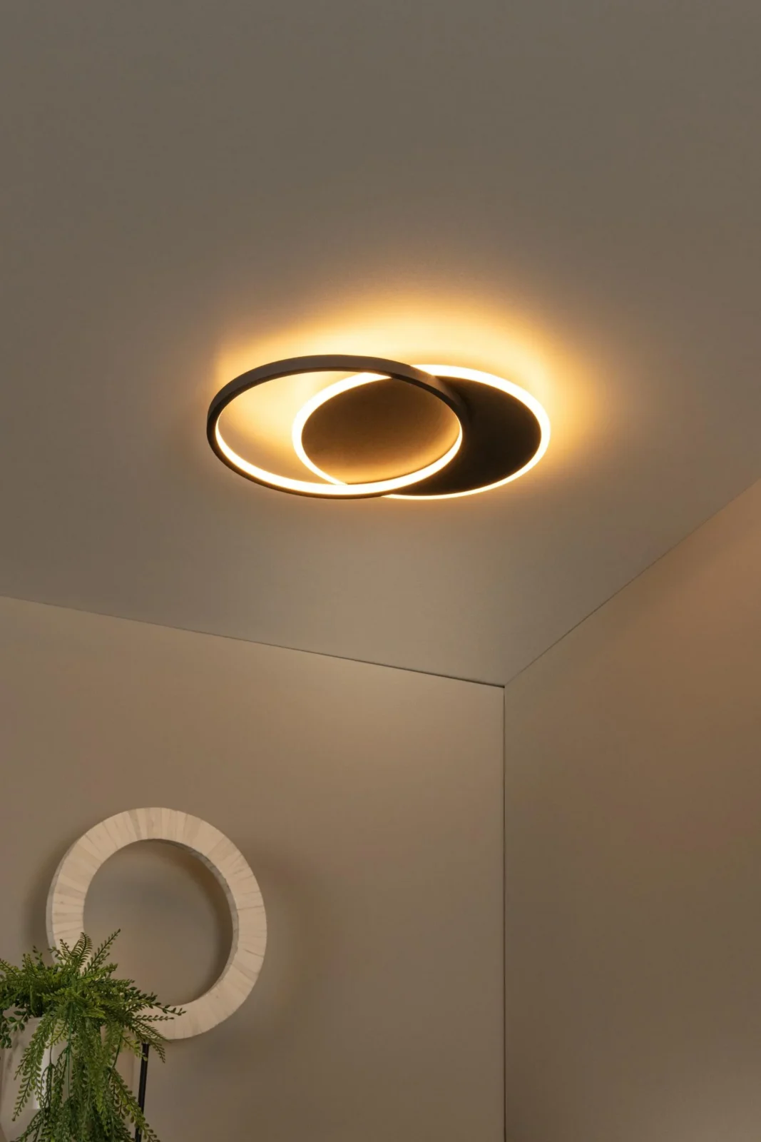 Lucide AXELLE - Zapustenu00e9 stropnu00e9 svetlo - u00d8 29,5 cm - LED 3 StepDim - 1x24W 2700K - u010dierna