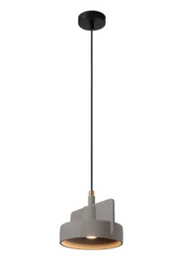 Lucide NINJA - Zu00e1vesnu00e9 svetlo - u00d8 20 cm - 1xE27 - Sivu00e1