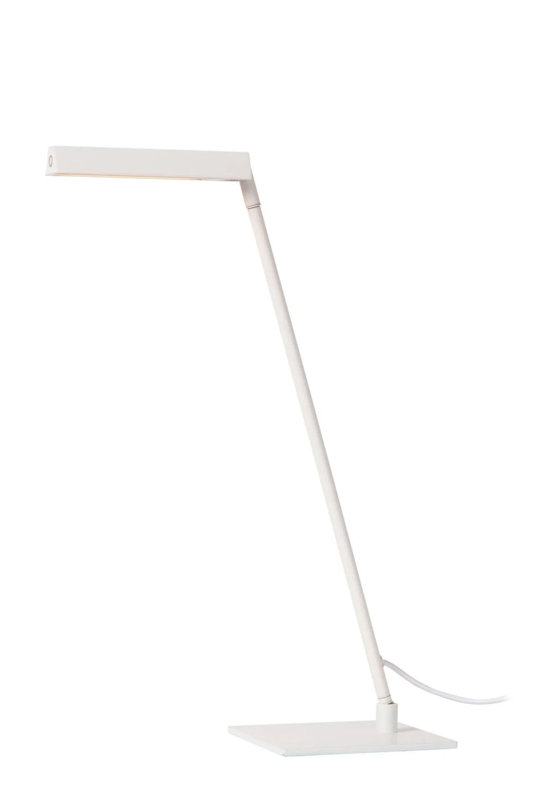 Lucide LAVALE - Stolnu00e1 lampa - LED tlmenu00e1 - 1x3W 2700K - biela