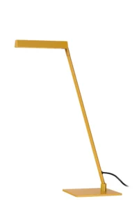 Lucide LAVALE - Stolnu00e1 lampa - LED tlmenu00e1 - 1x3W 2700K - Ocher Yellow