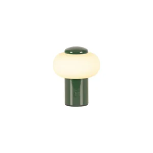 Lucide GUSTAV - Nabu00edjateu013enu00e1 stolnu00e1 lampa - Batu00e9riovu00fd balu00edk - u00d8 8 cm - LED tlmenu00e1 - 1x0,8W 2700K - zelenu00e1 | Essential