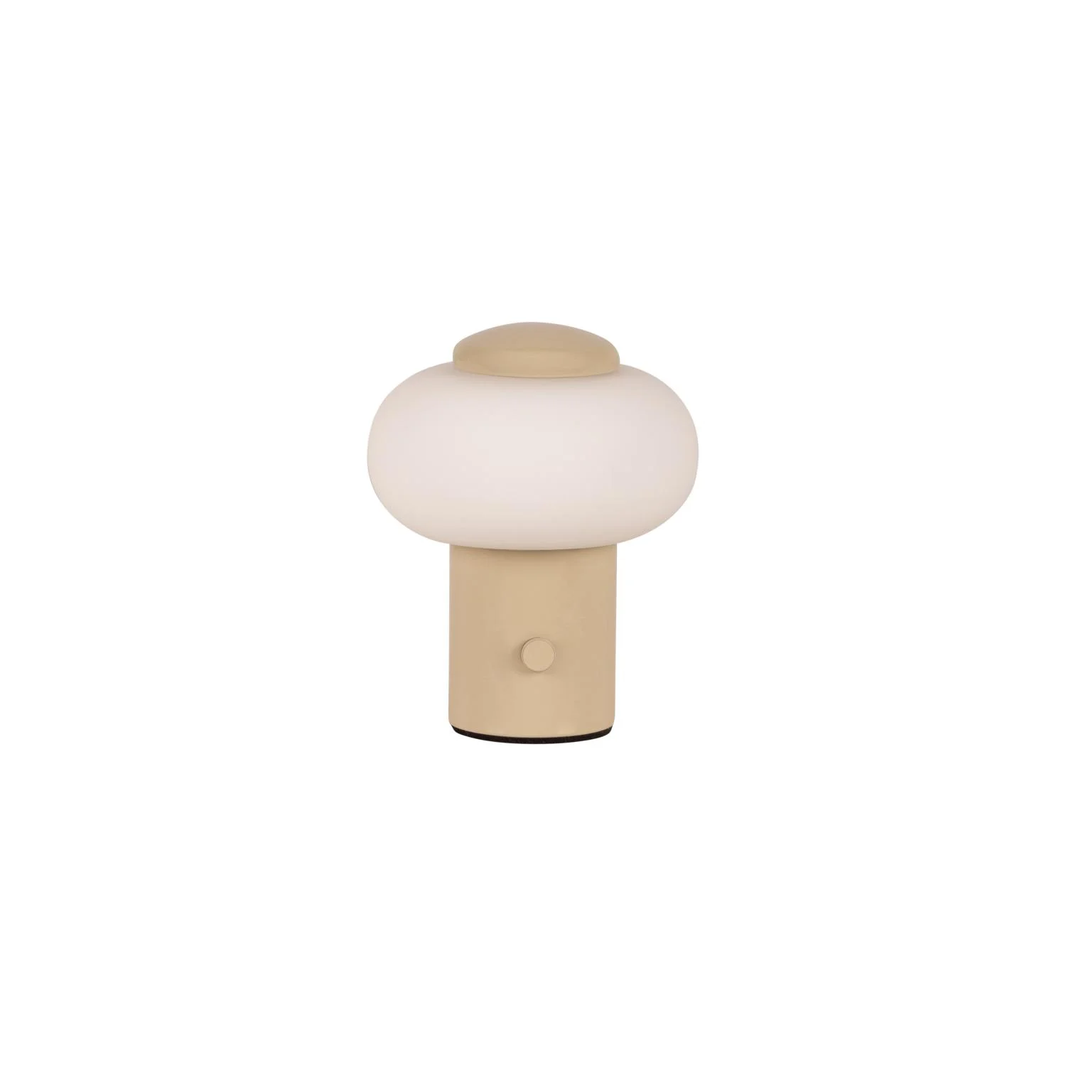 Lucide GUSTAV - Nabu00edjateu013enu00e1 stolnu00e1 lampa - Batu00e9riovu00fd balu00edk - u00d8 8 cm - LED tlmenu00e1 - 1x0,8W 2700K - kru00e9movu00e1 | Essential