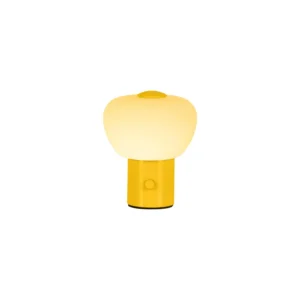 Lucide GUSTAV - Nabu00edjateu013enu00e1 stolnu00e1 lampa - Batu00e9riovu00fd balu00edk - u00d8 8 cm - LED tlmenu00fd. - 1x0,8W 2700K - u017eltu00e1 | Essential