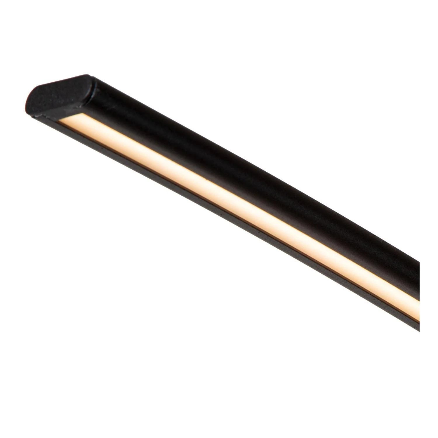 Lucide CURVE - oblu00fakovu00e1 stojacia lampa - LED tlmenu00e1. - 1x15W 2700K - u010dierna