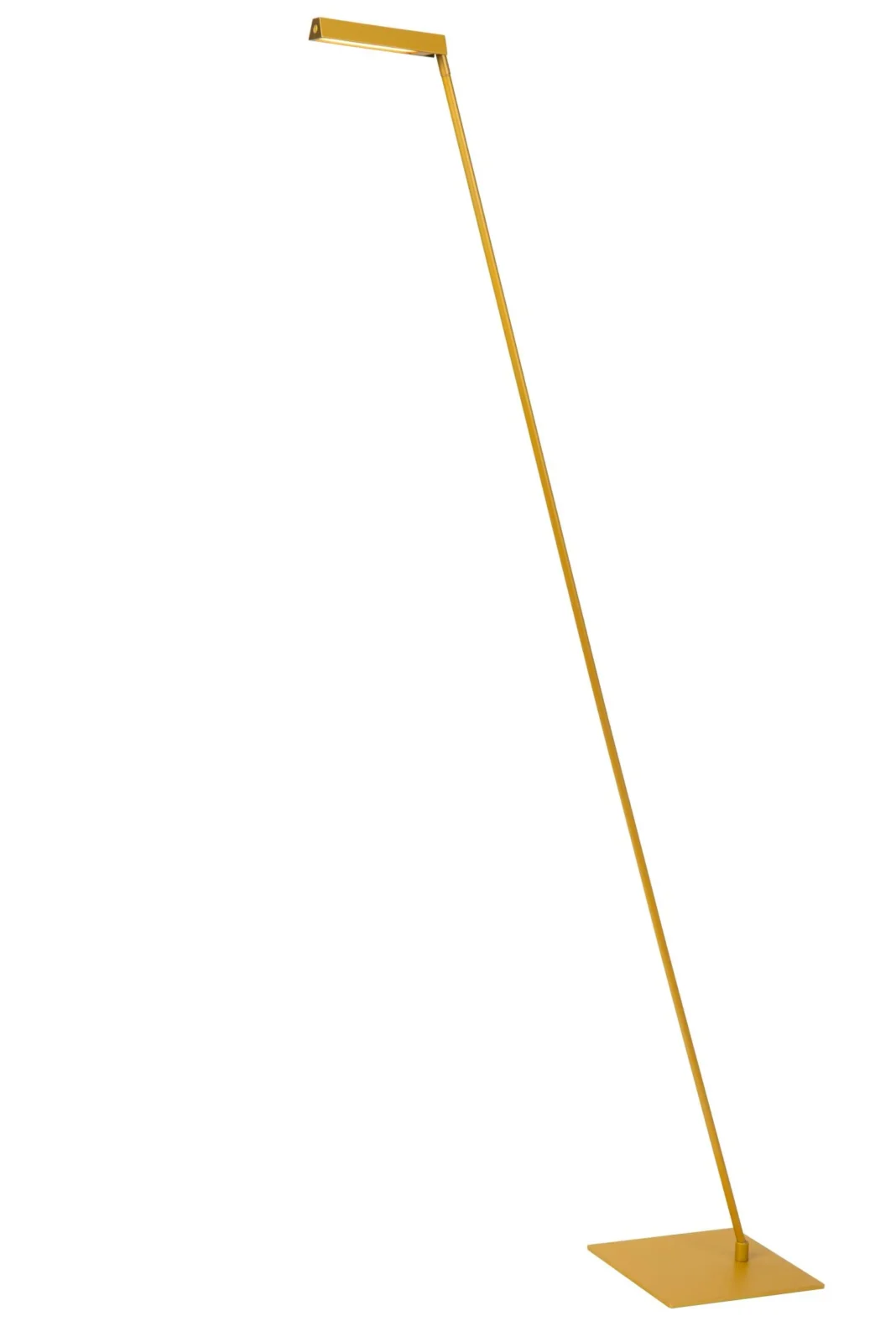 Lucide LAVALE - Podlahovu00e1 u010du00edtacia lampa - LED tlmenu00e1 - 1x3W 2700K - okrovu00e1 u017eltu00e1