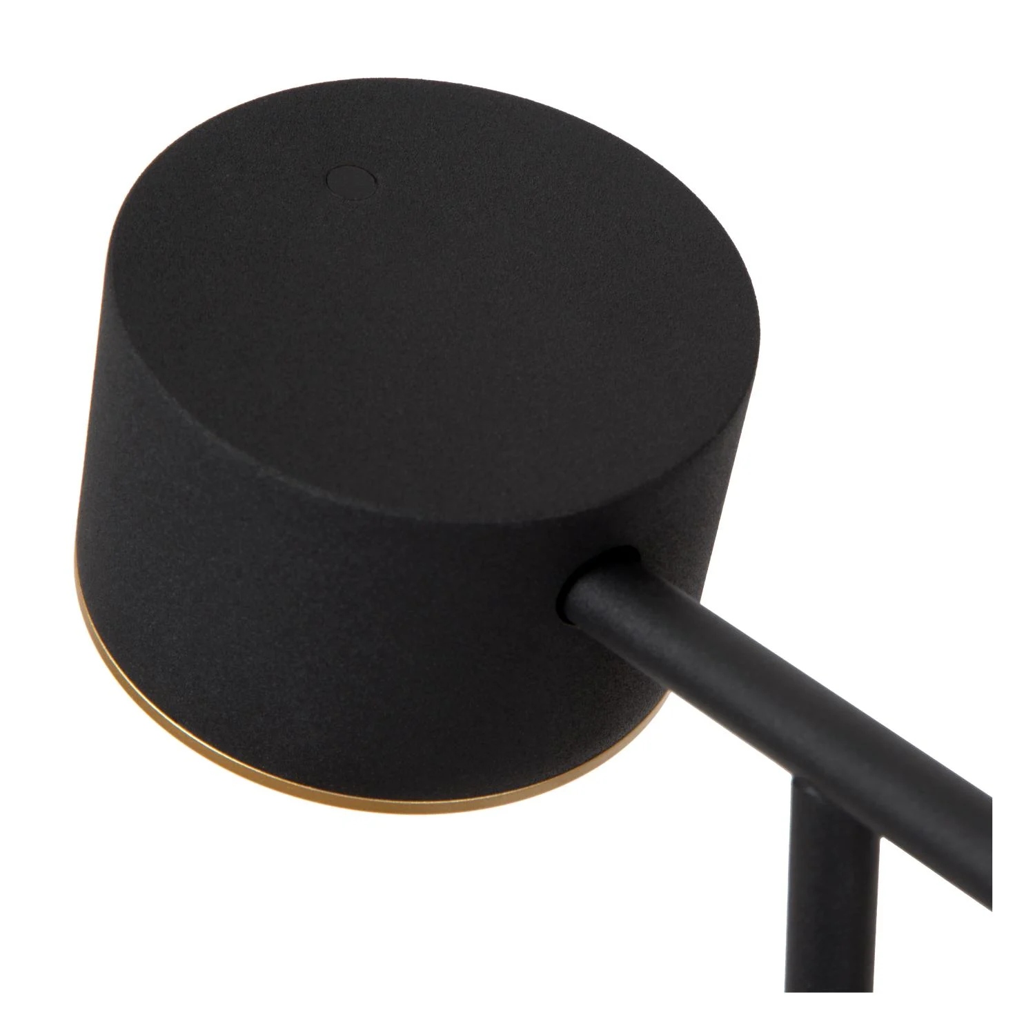 Lucide GIAN - Stojaca lampa - LED tlmenu00e1. - 1x9W 2700K - u010dierna