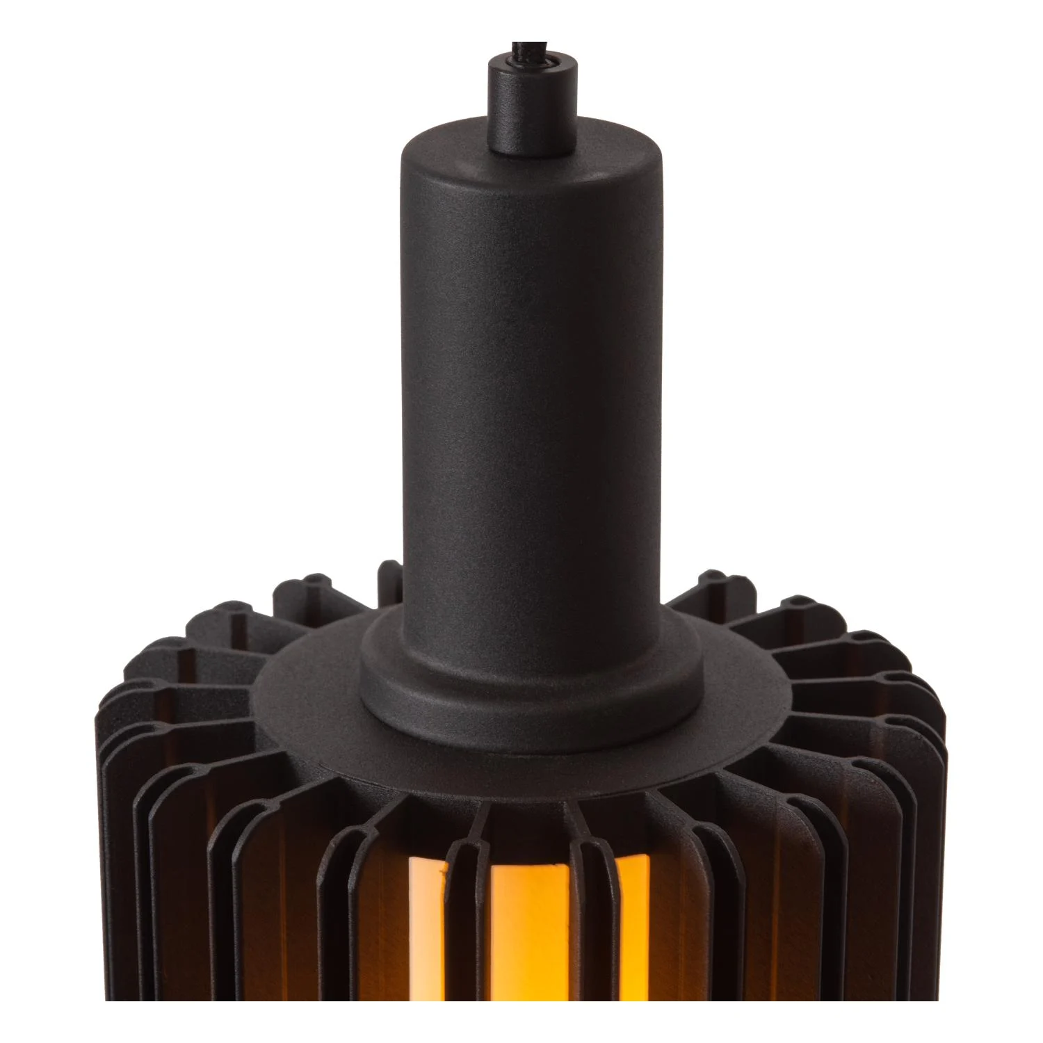 Lucide LAMBRES - zu00e1vesnu00e9 svetlo - u00d8 15 cm - 1xE27 - u010dierne