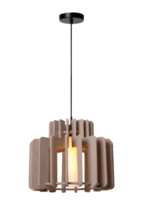 Lucide ROLLO - Zu00e1vesnu00e9 svetlo - 1xE27 - Taupe