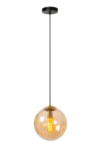 Lucide MONSARAZ - zu00e1vesnu00e9 svetlo - u00d8 25 cm - 1xE27 - jantu00e1r
