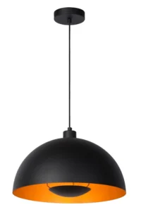 Lucide SIEMON - zu00e1vesnu00e9 svetlo - u00d8 40 cm - 1xE27 - u010dierne