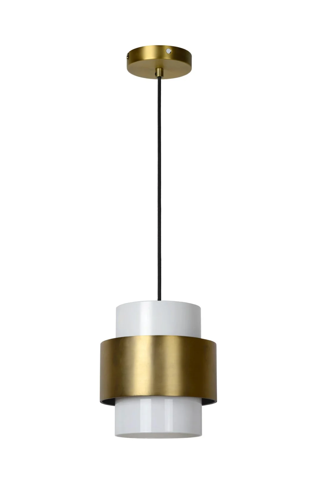 Lucide FIRMIN - Zu00e1vesnu00e9 svetlo - u00d8 20 cm - 1xE27 - Matt Gold / Brass