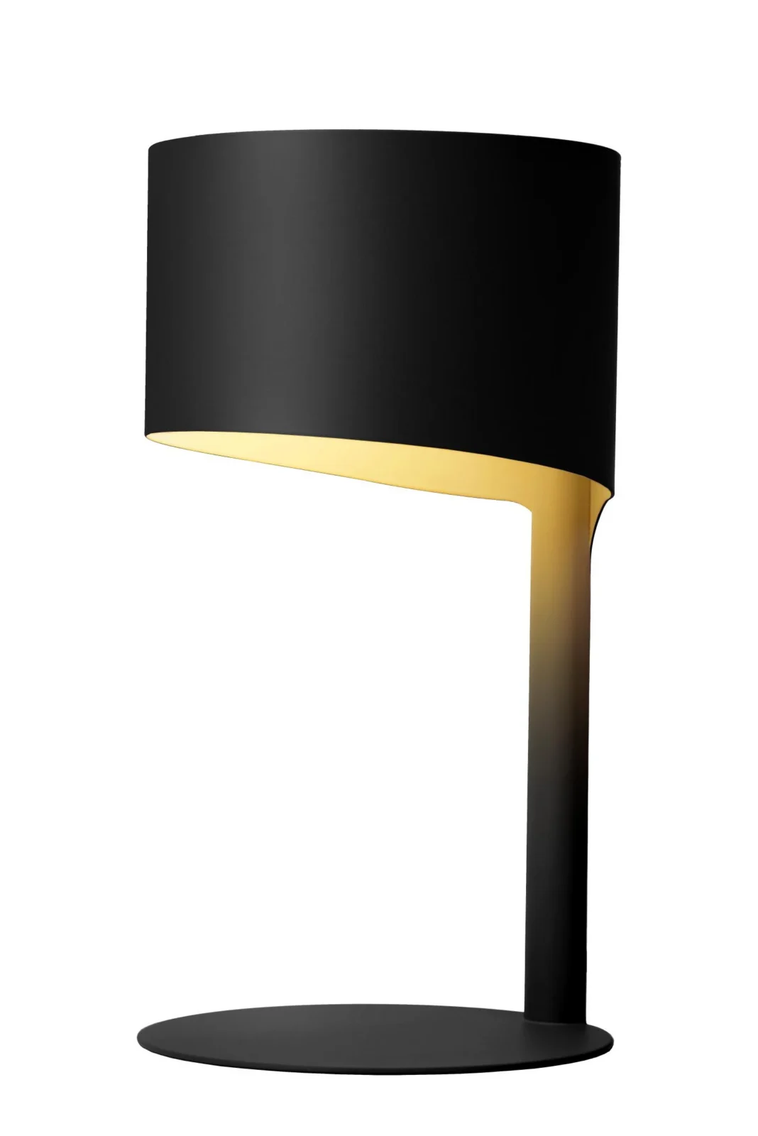 Lucide KNULLE - stolnu00e1 lampa - u00d8 15 cm - 1xE14 - u010dierna
