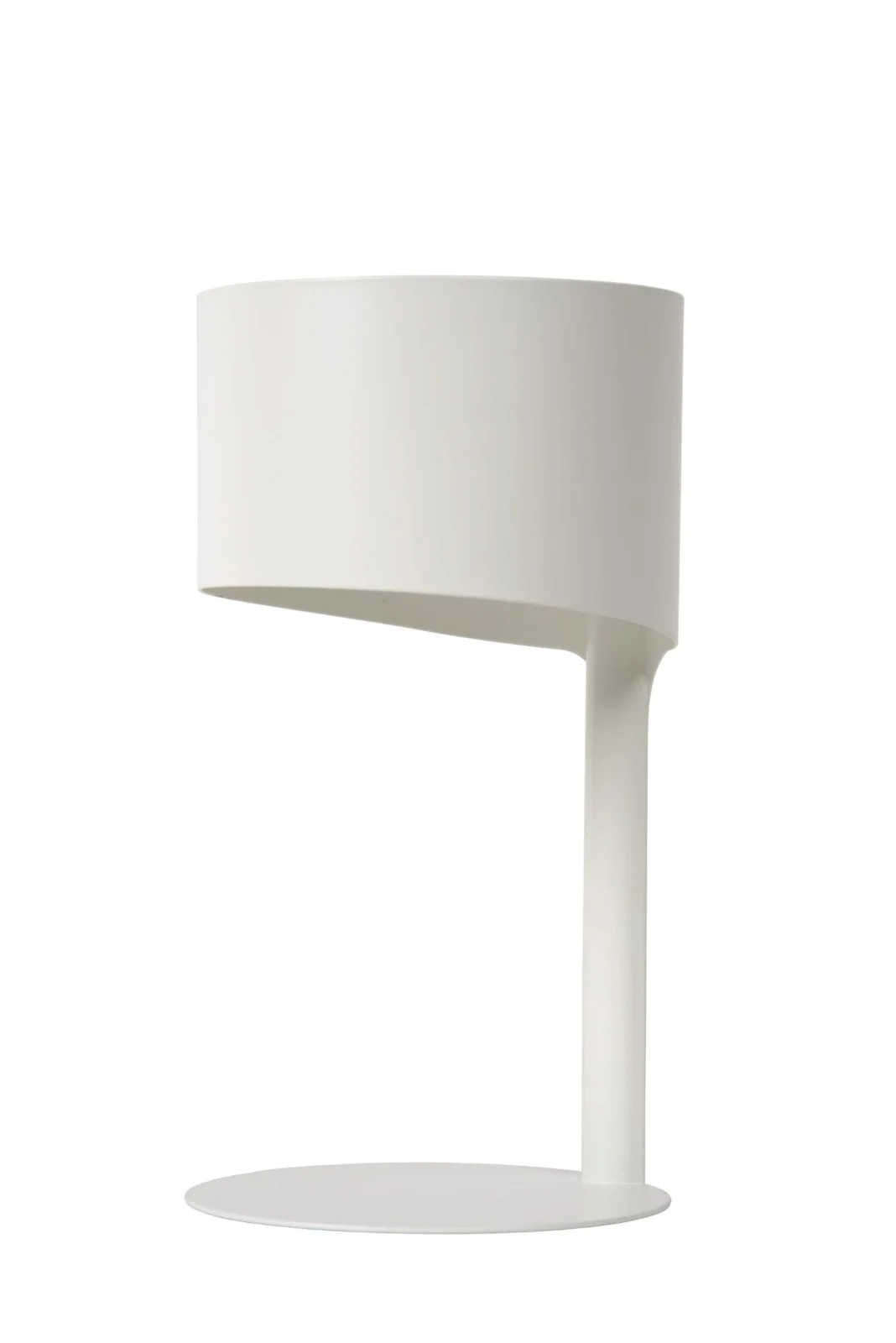 Lucide KNULLE - Stolnu00e1 lampa - u00d8 15 cm - 1xE14 - biela