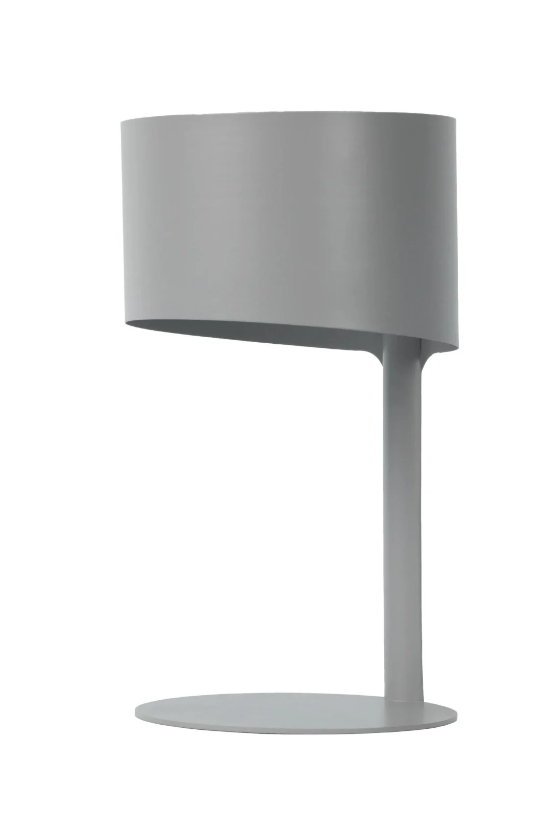 Lucide KNULLE - Stolnu00e1 lampa - u00d8 15 cm - 1xE14 - Sivu00e1