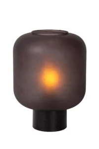 Lucide ELOISE - Stolnu00e1 lampa - u00d8 21 cm - 1xE27 - u010dierna