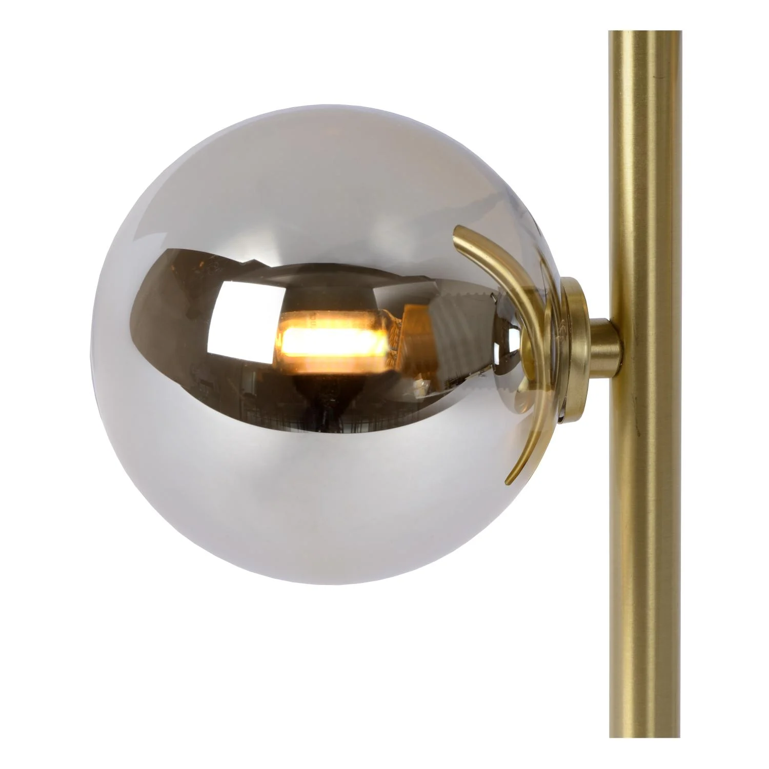 Lucide TYCHO - Stolnu00e1 lampa - 2xG9 - Matt Gold / Brass