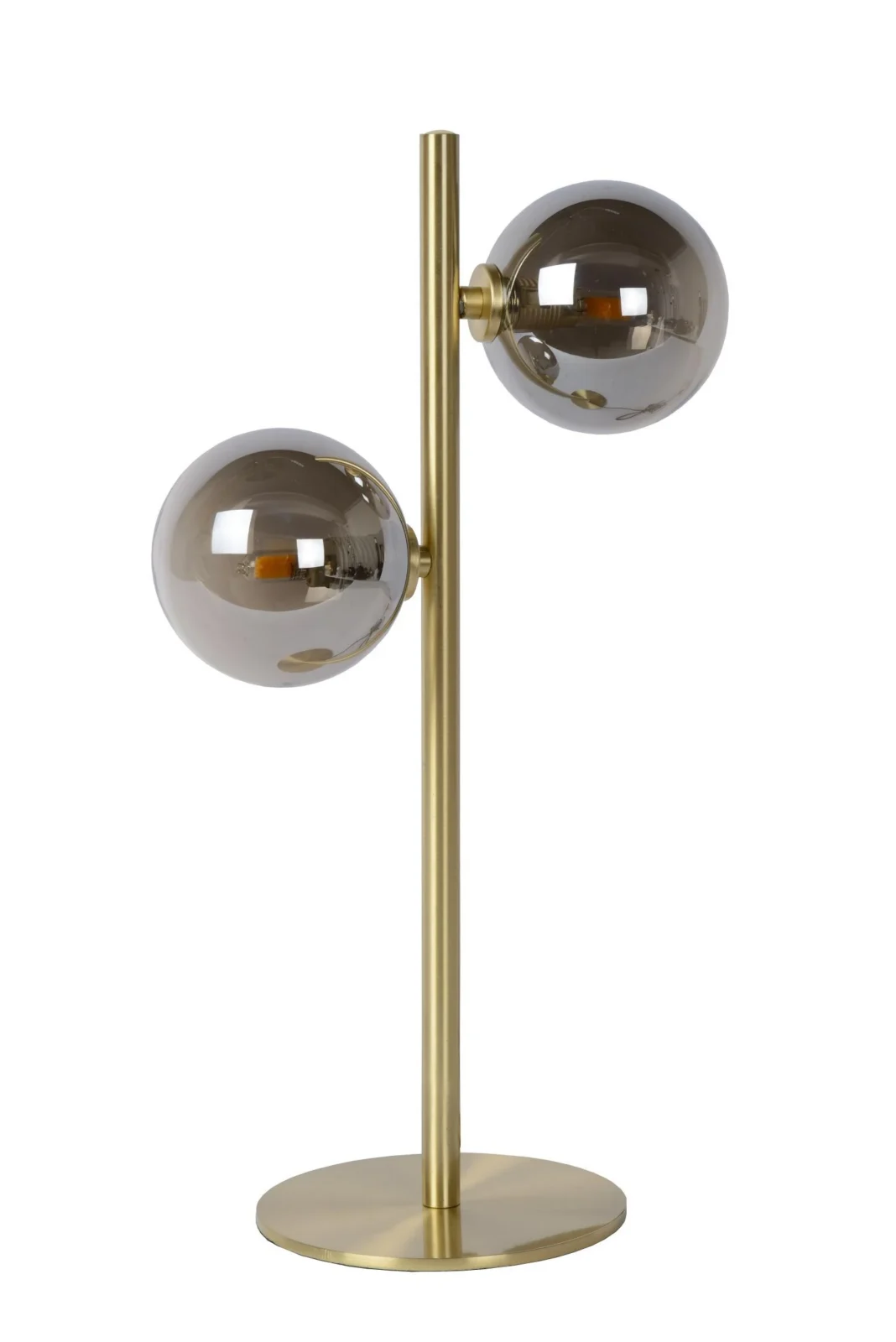 Lucide TYCHO - Stolnu00e1 lampa - 2xG9 - Matt Gold / Brass