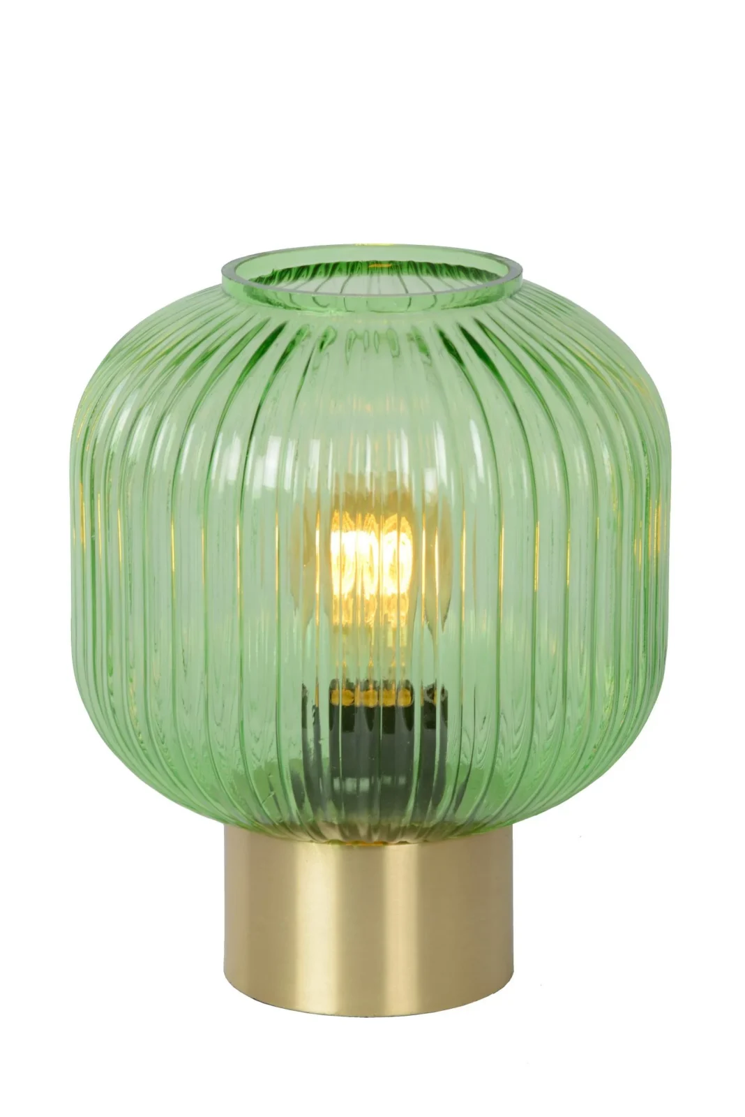 Lucide MALOTO - Stolnu00e1 lampa - u00d8 20 cm - 1xE27 - Zelenu00e1