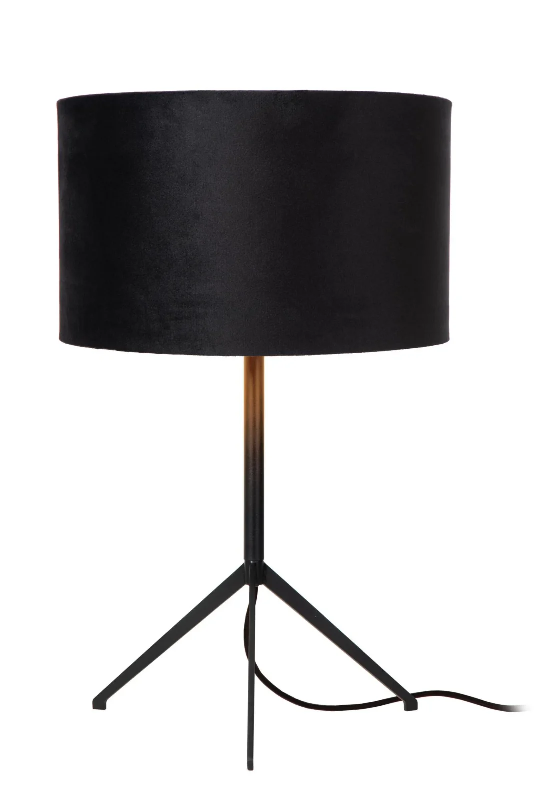 Lucide TONDO - Stolnu00e1 lampa - u00d8 30 cm - 1xE27 - u010dierna