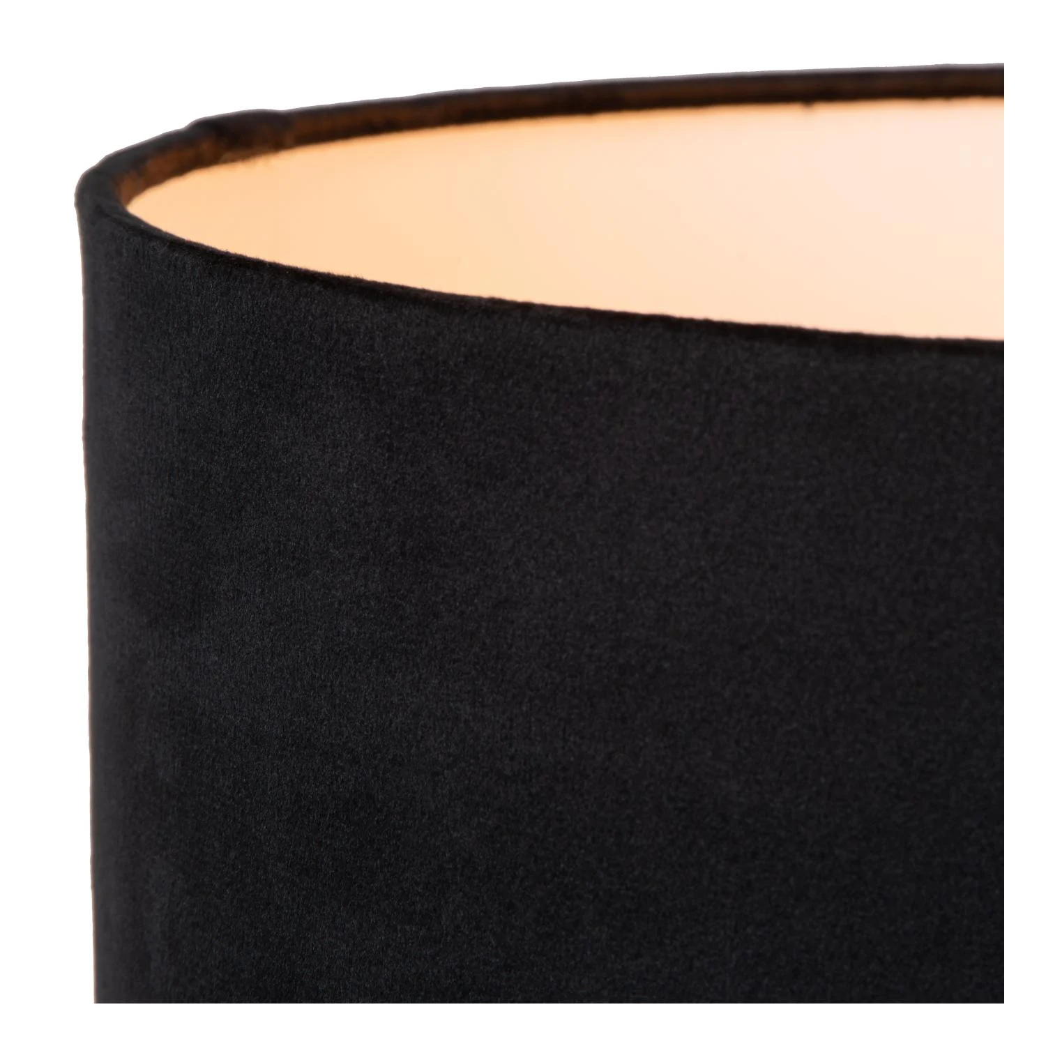 Lucide TONDO - Stolnu00e1 lampa - u00d8 30 cm - 1xE27 - u010dierna